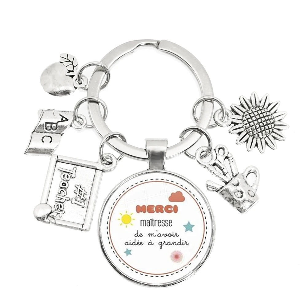 "Super Mom" Keychain